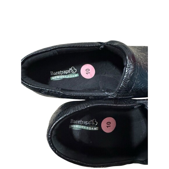 Baretraps Btrue Women’s Basil Round Closed Toe Slip On Black Size 10 New - Picture 4 of 12